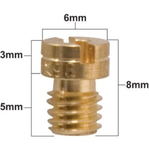 Keihin 99101-393 Series Main Jet