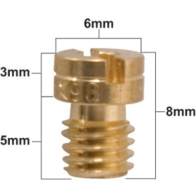 Keihin 99101-393 Series Main Jet