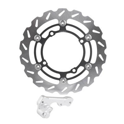 Tusk Oversized Floating Typhoon Brake Rotor Kit, Front