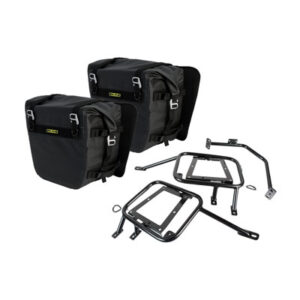 Tusk Pannier Racks with Nelson Rigg Sierra Dry Saddlebags