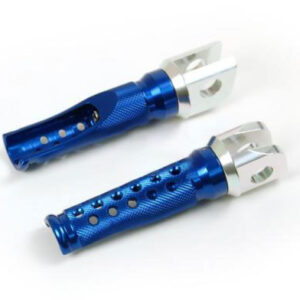 EMGO Blue Slashed Front Foot Pegs for Honda CBR600F2-4 1987-2005