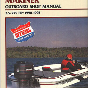 Clymer Repair Manual for Mariner 2.5-275 HP OB 1990-1993