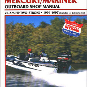 Clymer Repair Manual for Merc/Marnr 75-275 HP OB 1994-1997