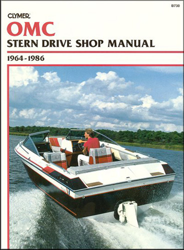 Clymer Repair Manual for OMC Stern Drive 1964-1986