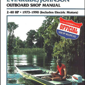 Clymer Repair Manual for Evin/Jhnsn 2-40 HP OB 1973-1990