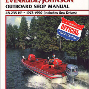 Clymer Repair Manual for Evin/Jhsn 48-235 HP OB 1973-1990