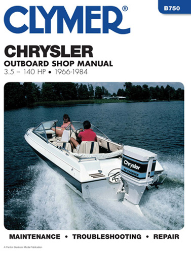 Clymer Repair Manual for Chry 3.5-140 HP OB 1966-1984