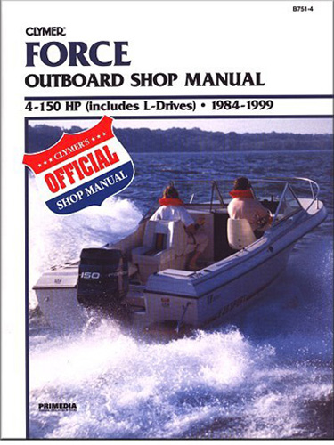 Clymer Repair Manual for Force OB 4-150HP & L-Drv 1984-1999