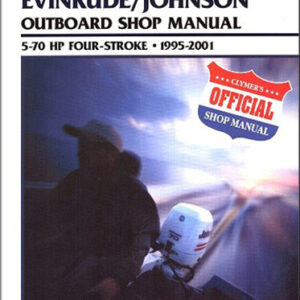 Clymer Repair Manual for Jhnsn/Evnrd Four-stroke OB 1995-2001