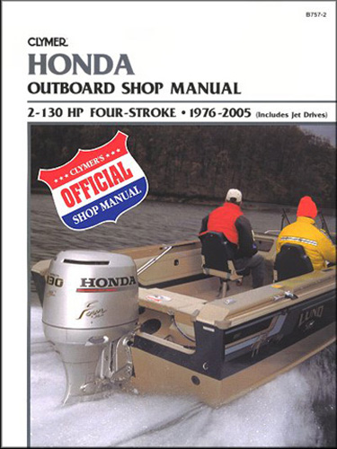 Clymer Repair Manual for Hon 4-Stroke OB 1976-2005