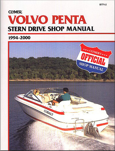 Clymer Repair Manual for Volvo Penta Stern Drive 1994-2000