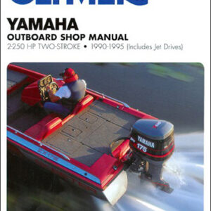 Clymer Repair Manual for Yamaha 2-250 HP 2-Stroke 1990-1995