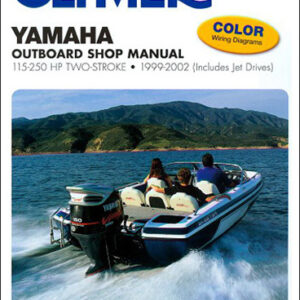 Clymer Repair Manual for Yamaha 115-250 hp 2-Stroke OB 1999-2003