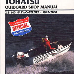 Clymer Repair Manual for Tohatsu 2.5-140hp 2-Stroke OB 1992-2000