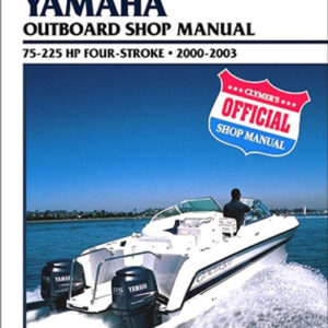 Clymer Repair Manual for Yamaha 4strk Otbd 72-225hp 2000-2004