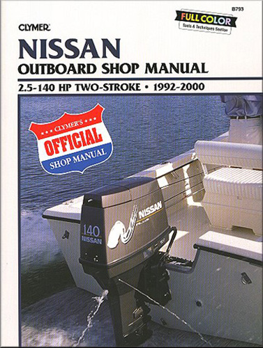 Clymer Repair Manual for Nissa 2-Stroke OB 1992-2000