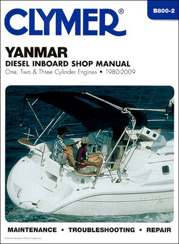 Clymer Repair Manual for Yanmar Inboard Engines 1980-2009