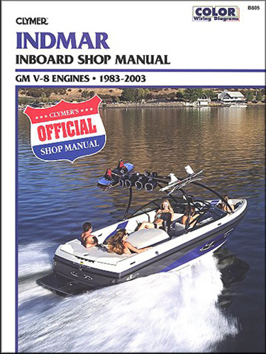 Clymer Repair Manual for Indmar GM v-8 IB 1983-2003