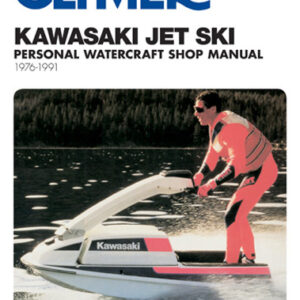 Clymer Repair Manual for Kawasaki Jet Ski 1976-1991