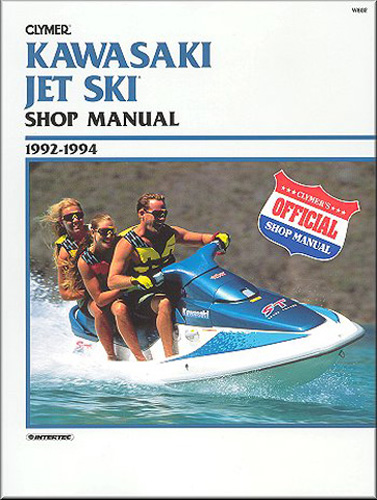 Clymer Repair Manual for Kawasaki Jet Ski 1992-1994