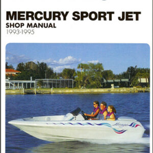 Clymer Repair Manual for Merc Powered Sport Jet 1993-1995