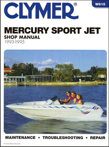 Clymer Repair Manual for Merc Powered Sport Jet 1993-1995