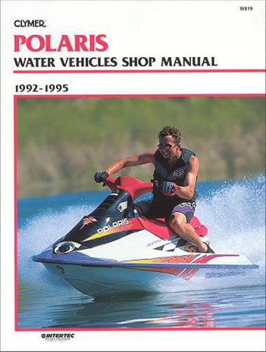 Clymer Repair Manual for Polaris Personal Watercraft 1992-1995