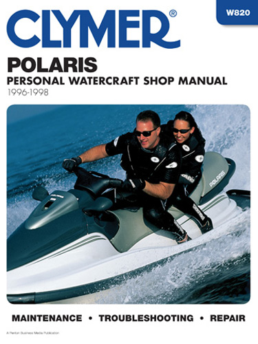 Clymer Repair Manual for Polaris Personal Watercraft 1996-1998