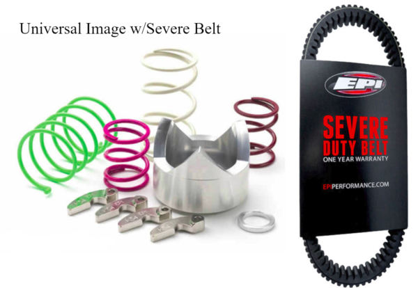 EPI Oversized Tire Clutch Kit for Can-Am 500 Renegade EFI 4×4 w/ Severe Duty Belt 2009-2015