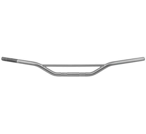 BikeMaster Carbon Steel 7/8 in. Silver YZ Low Handlebar