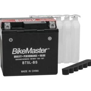 BikeMaster Maintenance Free Battery BT5L-BS for Aprilia Mojito 50 Custom 2000-2005