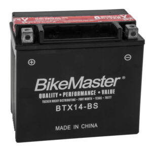 BikeMaster Maintenance Free Battery BTX14-BS for Mana 850 2009-2013