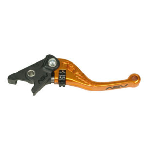 ASV F3 Sport Shorty Brake Lever Gold for Aprilia ETV 1000 Caponord 2002-2007