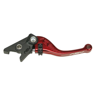 ASV F3 Sport Shorty Brake Lever Red for Aprilia ETV 1000 Caponord 2002-2007