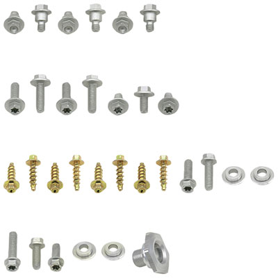 Bolt Full Plastics Fastener Kit for KTM 125 SX 2003-2006