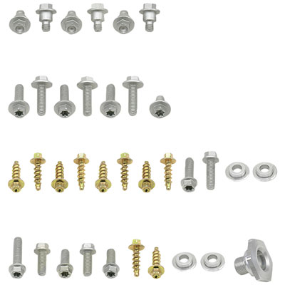 Bolt Full Plastics Fastener Kit for KTM 200 EXC 2004-2005