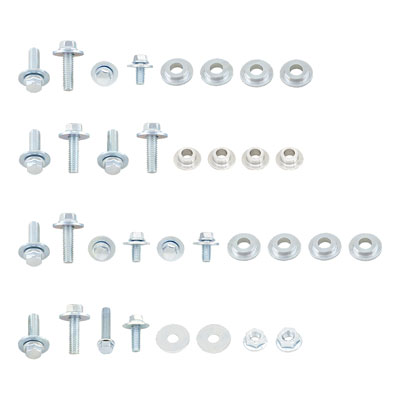 Bolt Full Plastics Fastener Kit for Kawasaki KX65 2000-2009