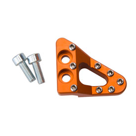 Clean Speed Stepped Brake Pedal Pad Orange for Husaberg FE 250 2013-2014