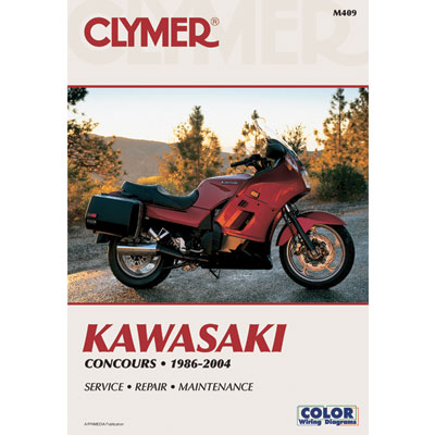 Clymer Repair Manuals for Kawasaki Concours ZG1000 1986-2004