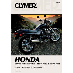 Clymer Repair Manuals for Honda Nighthawk CB750 1991-1993