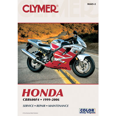 Clymer Repair Manuals for Honda CBR600F4 1999-2000