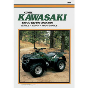 Clymer Repair Manuals for Kawasaki BAYOU 400 4X4 1993-1999