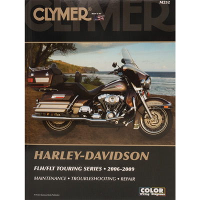 Clymer Repair Manuals for Harley-Davidson CVO Electra Glide Ultra Classic FLHTCUSE 2006-2009