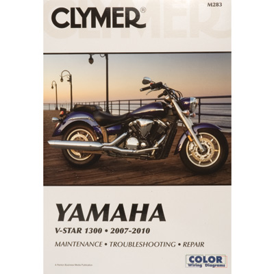 Clymer Repair Manuals for Yamaha V-Star Tourer XVS1300CT 2007-2010