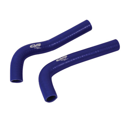 CV4 Radiator Hose Kit Blue for Yamaha YZ250F 2007-2009