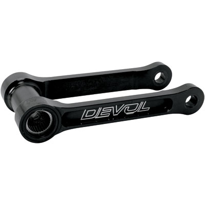 Devol Lowering Linkage Arm Black -1.25″ for Suzuki RMX450Z 2010