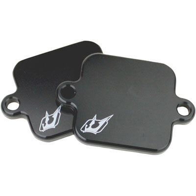 Driven Racing Engine Block-Off Plate Black for Honda CBR250R 2011-2013