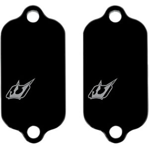 Driven Racing Engine Block-Off Plate Black for Suzuki Boulevard M109R Limited VZR1800Z 2008-2009