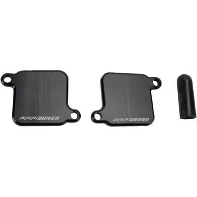 Driven Racing Engine Block-Off Plate Black for Suzuki GSXR1000 2009