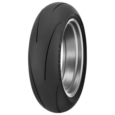 Dunlop Sportmax Q4 Rear Motorcycle Tire 180/55ZR-17 (73W) for Aprilia Caponord 1200 ABS 2014-2018